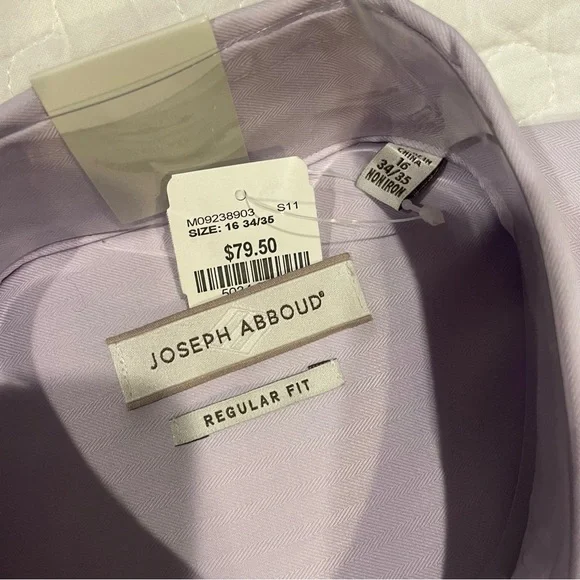 Joseph Abboud Dress Shirt Sz 16 34/35